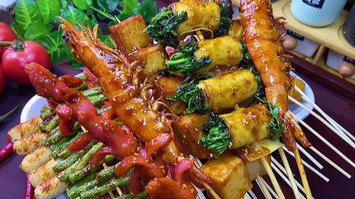 娱乐吃瓜酱炸串是真的吗,揭秘网红美食的真伪之谜